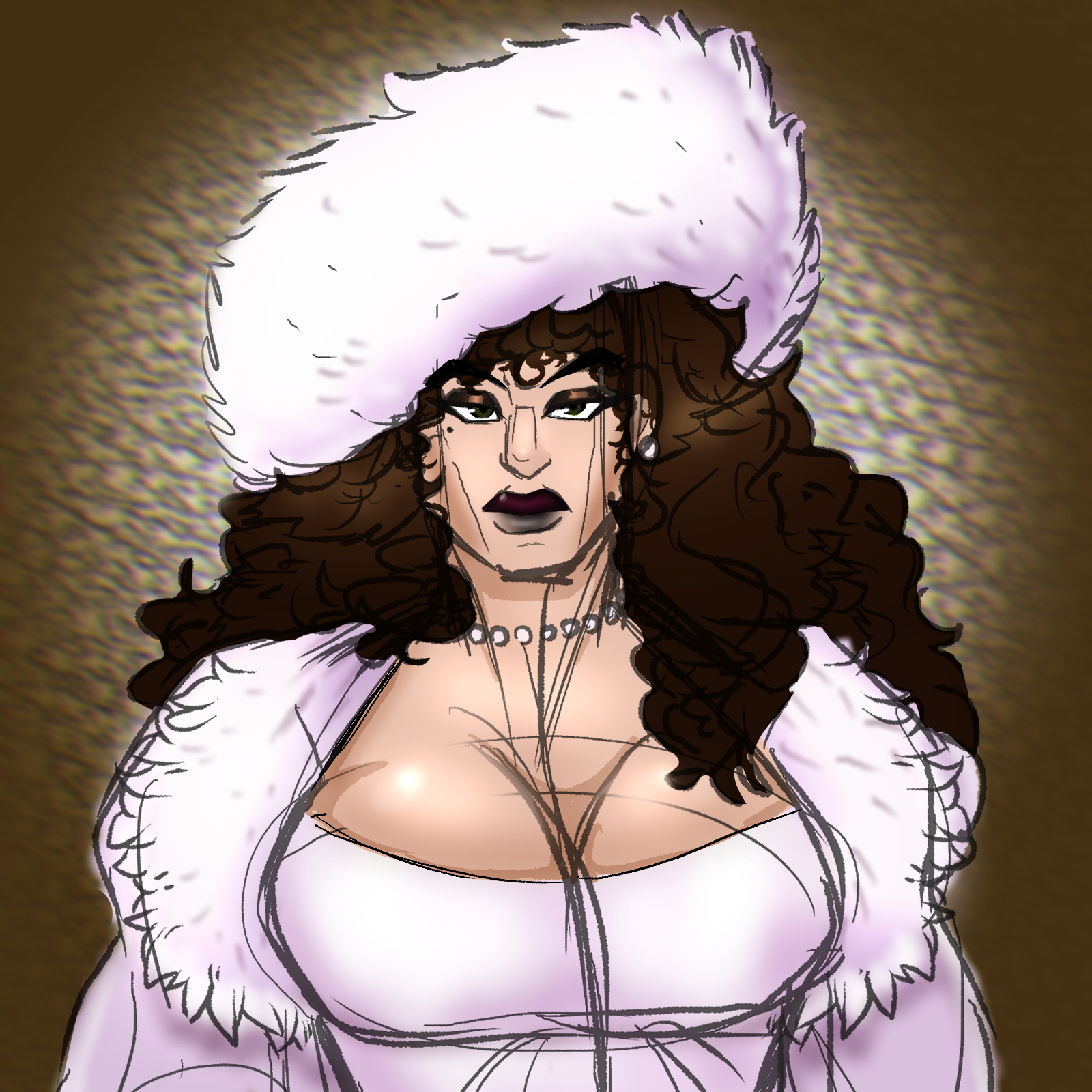 Atalanta fur coat